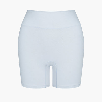 Cotton High-Waist Shorts