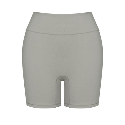 Cotton High-Waist Shorts