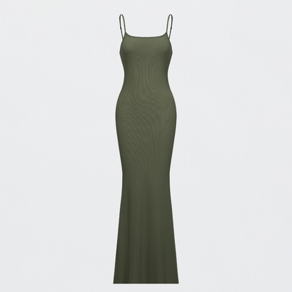 Ribbed cami maxi dress - Secret Sale