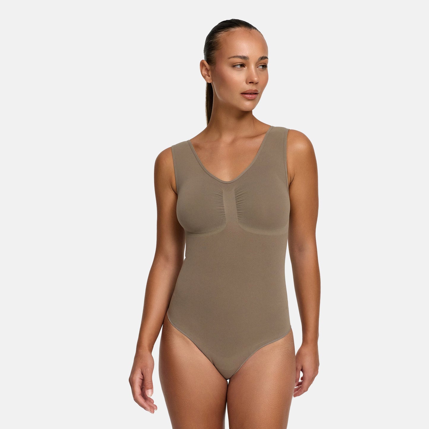 Tank Bodysuit Sculpting Shapewear with String - Secret Sale (#2)
