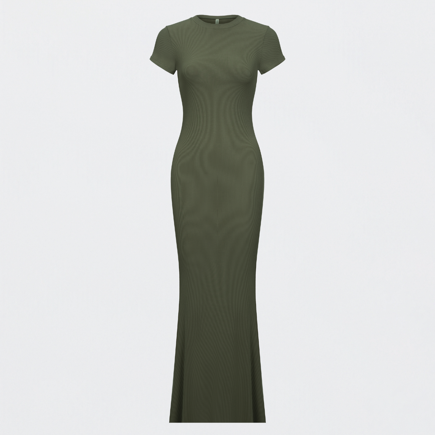 Ribbed T-shirt maxi dress - Secret Sale