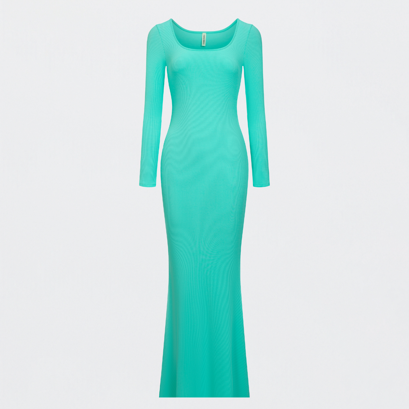 Ribbed long sleeve maxi dress - Secret Sale
