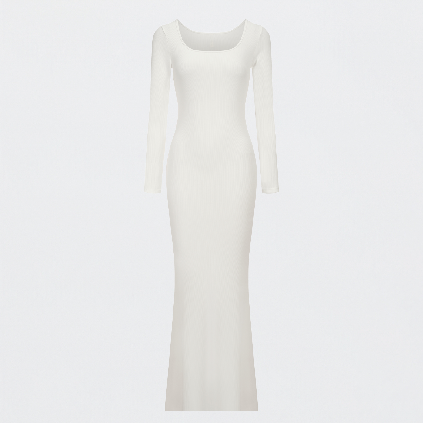 Ribbed long sleeve maxi dress - Secret Sale